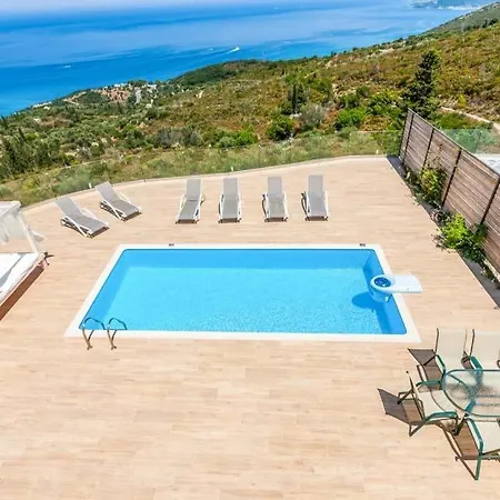 Koroni Sleeps 5 Pool Air Con Wifi Orthoniaí
